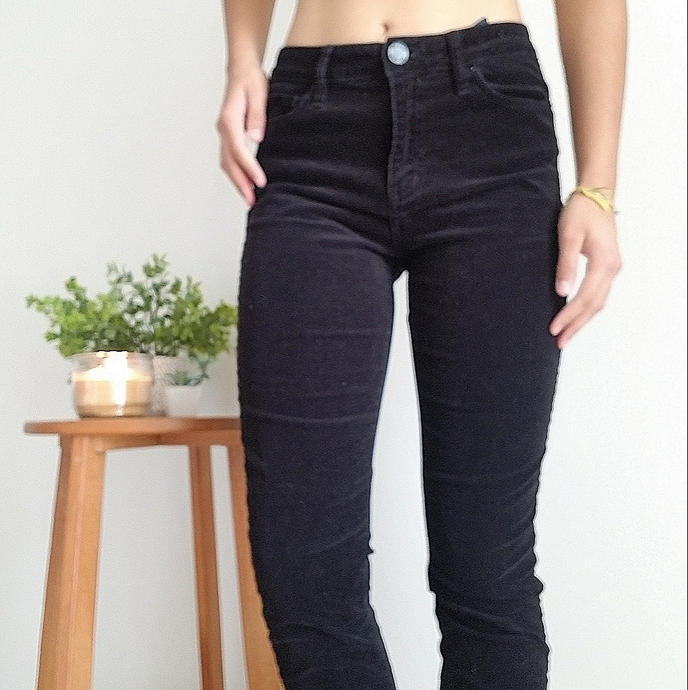 Black Corduroy Jeans